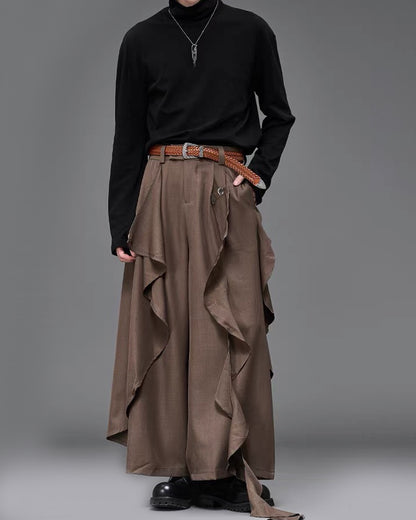 Yamamoto Wide Leg Vintage Hakama Pants