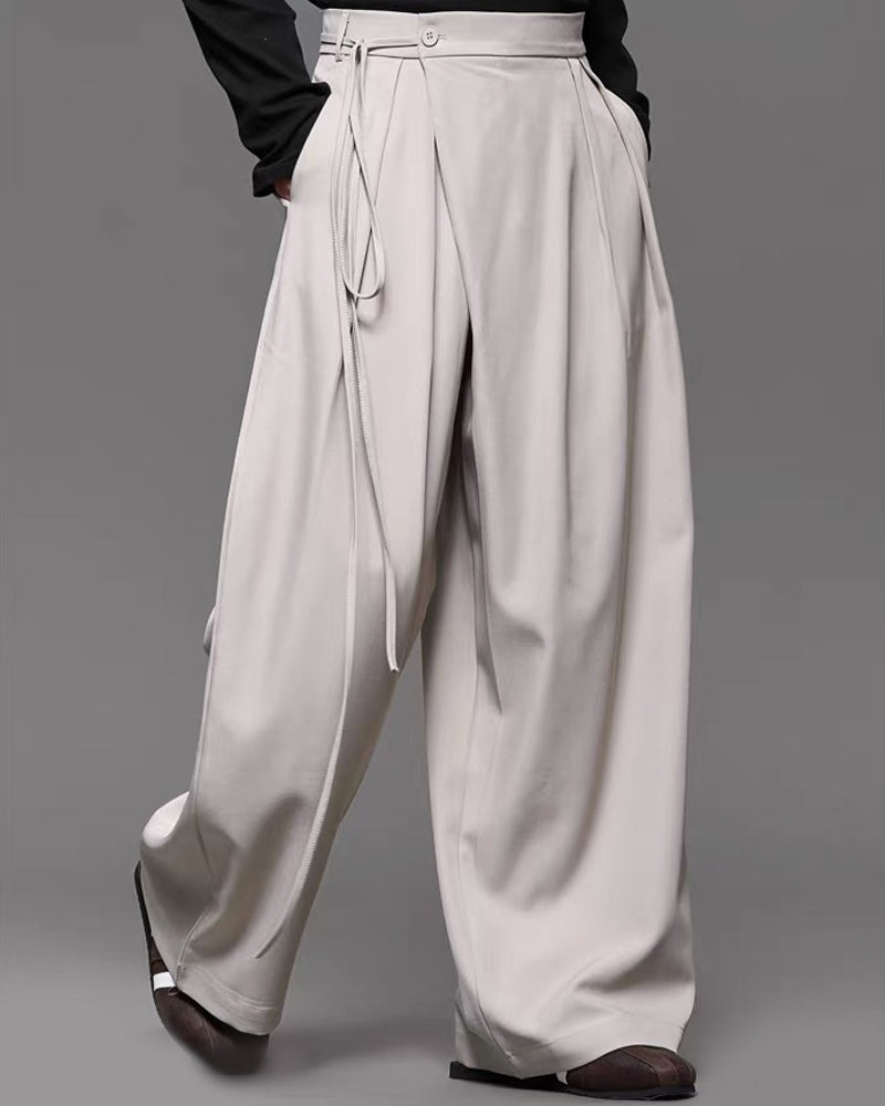 Modern Japanese Full-cut Vintage Hakama Pants – Techwear Official