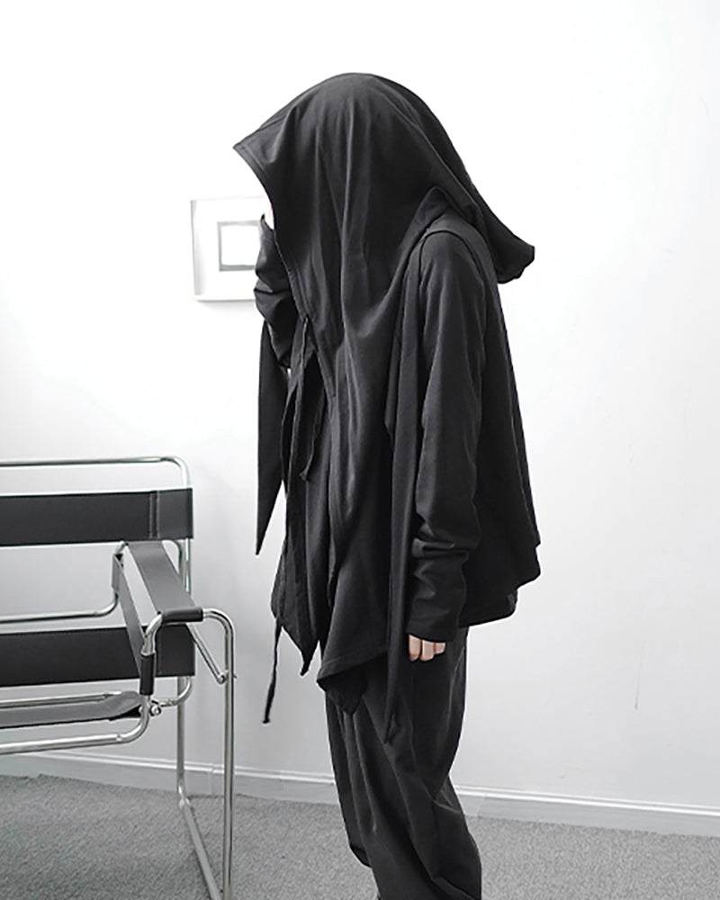 Hooded cloak,Black cloak,Renaissance cloak,Witch cloak,Cosplay cloak,Medieval cloak,Cape cloak,Hooded cape,Halloween cloak,Elven cloak,Ninja,techwear,techwear fashion,techwear jacket, tech jacket,cyberpunk samurai jacket, samurai jacket cyberpunk,ninja costume,ninja halloween costume,samurai jacket