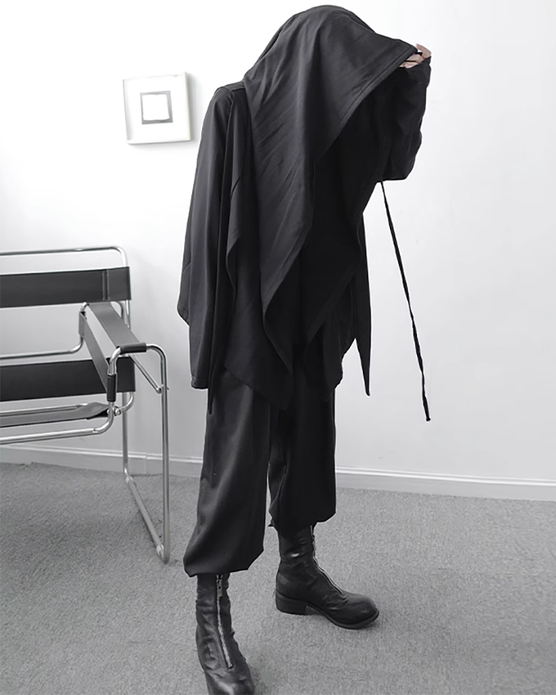 Hooded cloak,Black cloak,Renaissance cloak,Witch cloak,Cosplay cloak,Medieval cloak,Cape cloak,Hooded cape,Halloween cloak,Elven cloak,Ninja,techwear,techwear fashion,techwear jacket, tech jacket,cyberpunk samurai jacket, samurai jacket cyberpunk,ninja costume,ninja halloween costume,samurai jacket