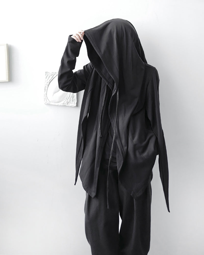 Hooded cloak,Black cloak,Renaissance cloak,Witch cloak,Cosplay cloak,Medieval cloak,Cape cloak,Hooded cape,Halloween cloak,Elven cloak,Ninja,techwear,techwear fashion,techwear jacket, tech jacket,cyberpunk samurai jacket, samurai jacket cyberpunk,ninja costume,ninja halloween costume,samurai jacket