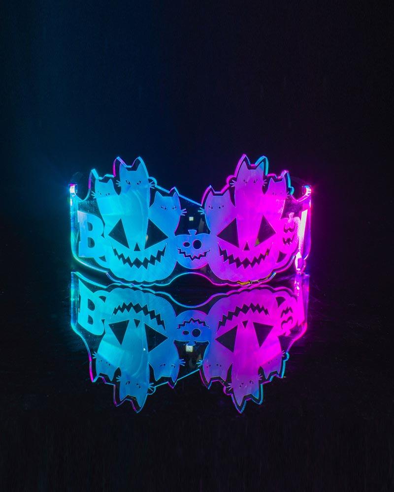 A Kiss For Luck Party Luminous Goggles - Techwear Official