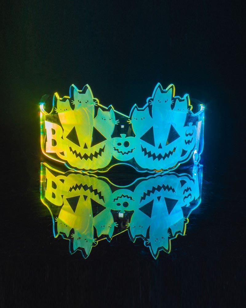 A Kiss For Luck Party Luminous Goggles - Techwear Official