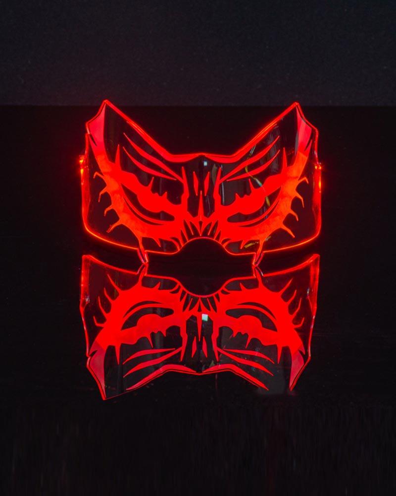 A Kiss For Luck Party Luminous Goggles - Techwear Official