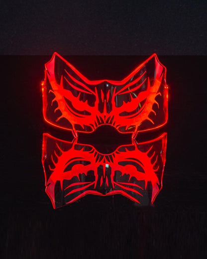 A Kiss For Luck Party Luminous Goggles - Techwear Official