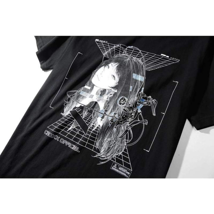 A Lonely Girl T-Shirt - Techwear Official