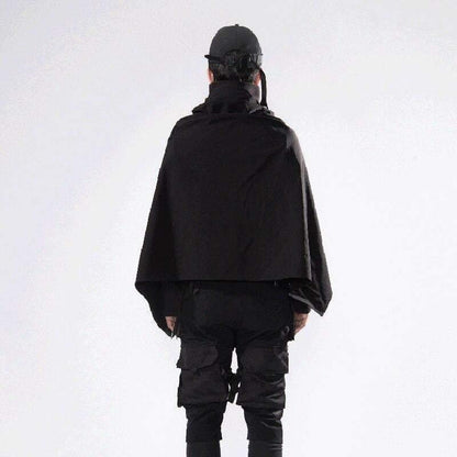 Techwear Cloak,cape,cloak and dagger,invisibility cloak,invisible cloak,cloak brand,black cloak,mens cloak,men&