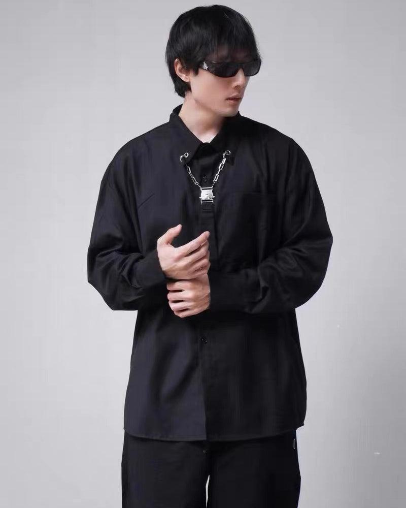 black shirt,Techwear T-shirts,Techwear Shirt,mens black tees,cargo t-shirt men&