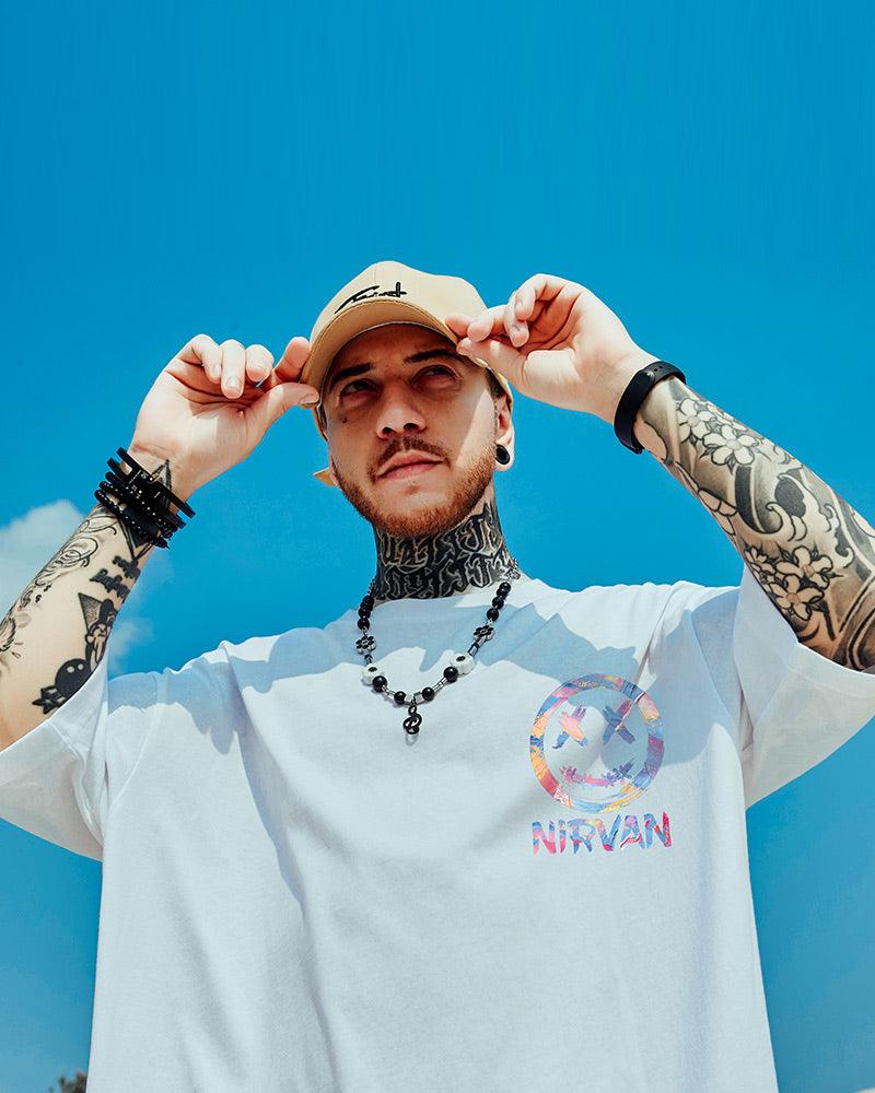 All About Demon Smiley T-Shirt - Techwear Official