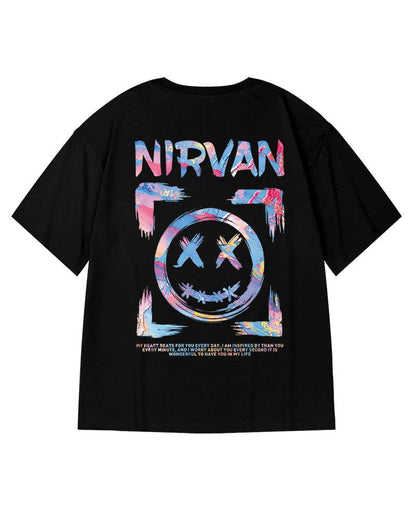 All About Demon Smiley T-Shirt - Techwear Official