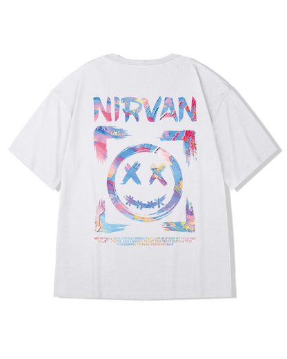 All About Demon Smiley T-Shirt - Techwear Official