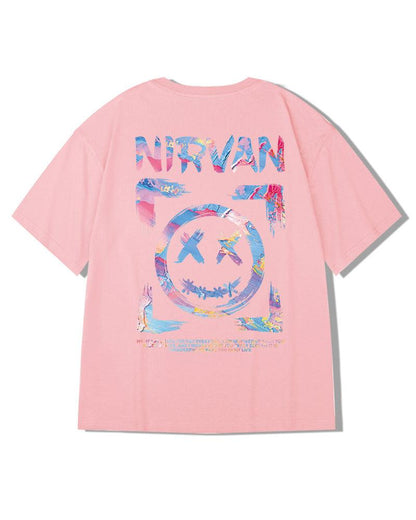 All About Demon Smiley T-Shirt - Techwear Official