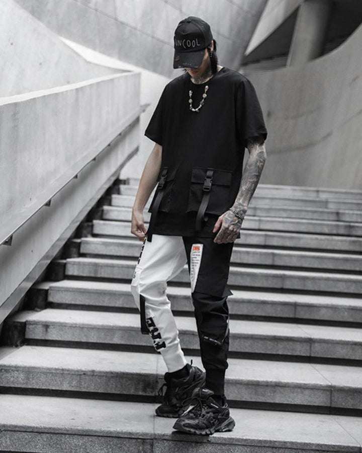 All Grown Up Contrast Colors Pants - Techwear Official