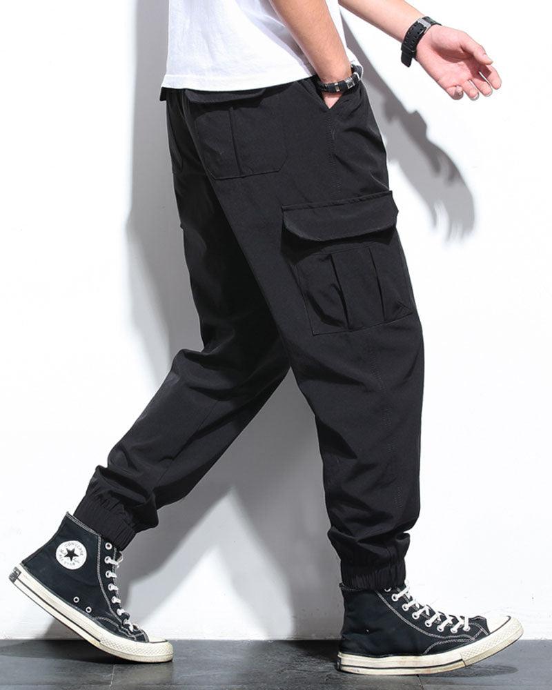 techwear pants,techwear cargo pants,black cargo pants,black cargo pants mens,black cargo pants outfit,green cargo pants men,camo cargo pants,mens camo cargo pants,tactical cargo pants,army cargo pants,camouflage cargo pants,cargo jogger pants,Ice Silk Pants,Summer Pants