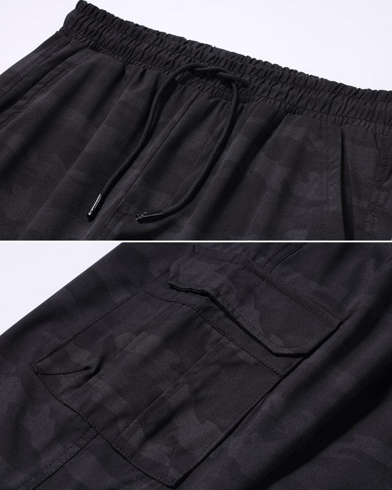 Summer Salt Ice Silk Cargo Pants - Techwear Official