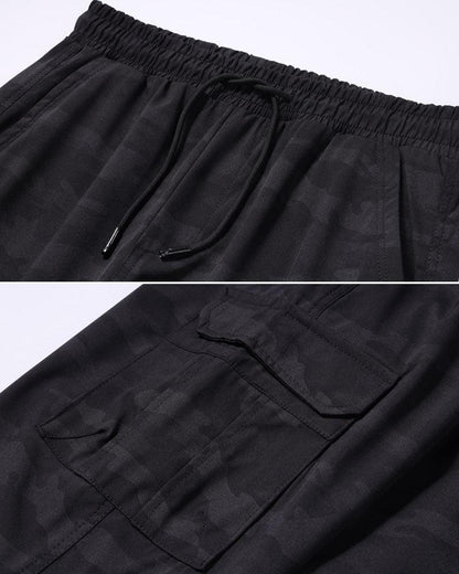 Summer Salt Ice Silk Cargo Pants - Techwear Official