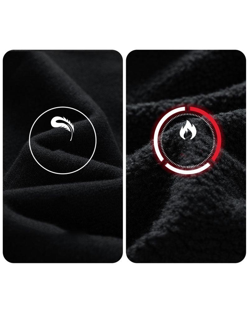 All Warm Urban Thick Zip Hoodie - Techwear Official