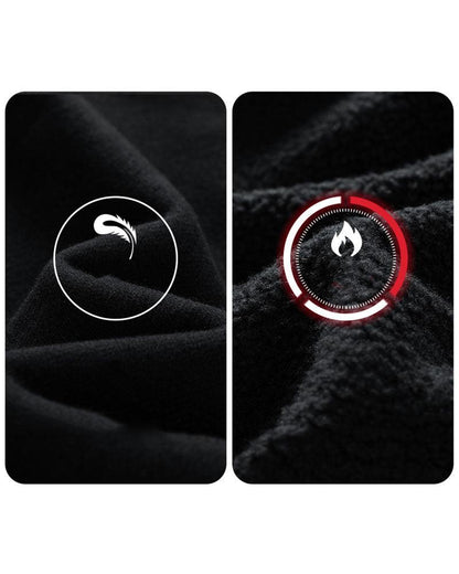 All Warm Urban Thick Zip Hoodie - Techwear Official