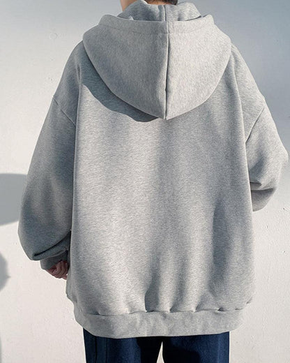 All Warm Urban Thick Zip Hoodie - Techwear Official