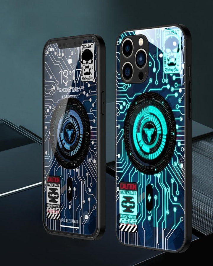 Appointment Time Cyber LED Flash Phone Case - Techwear Official