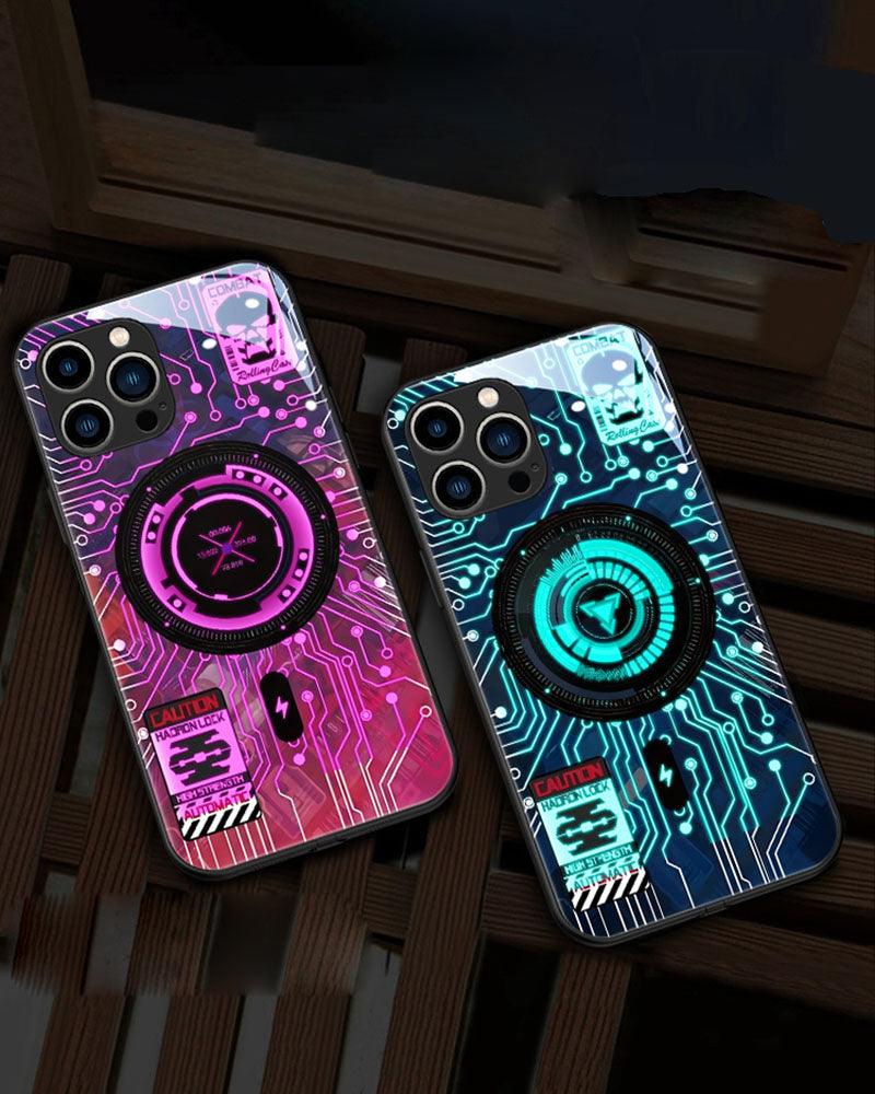 Appointment Time Cyber LED Flash Phone Case - Techwear Official
