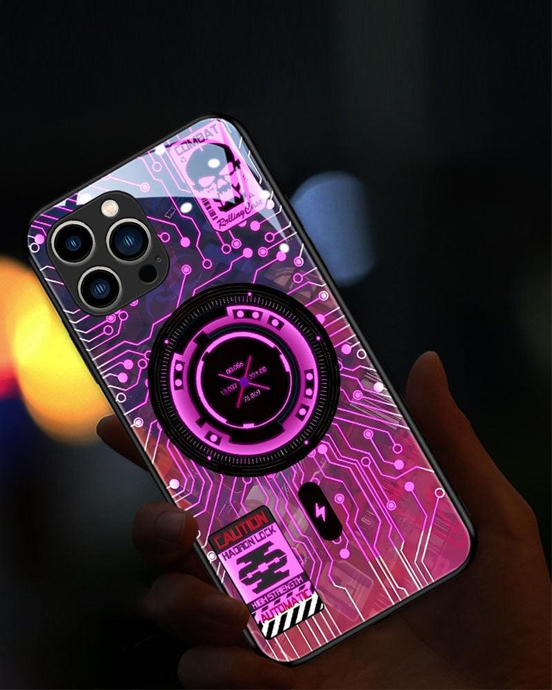 Appointment Time Cyber LED Flash Phone Case - Techwear Official