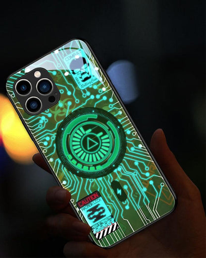 Appointment Time Cyber LED Flash Phone Case - Techwear Official