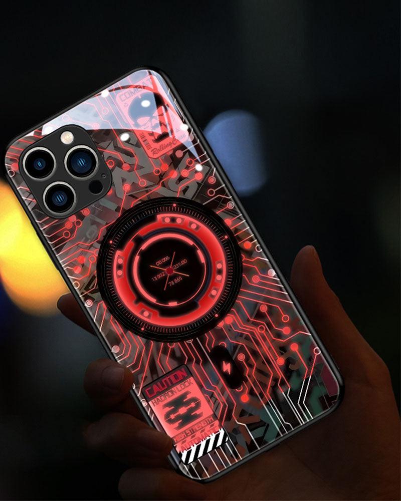 Appointment Time Cyber LED Flash Phone Case - Techwear Official