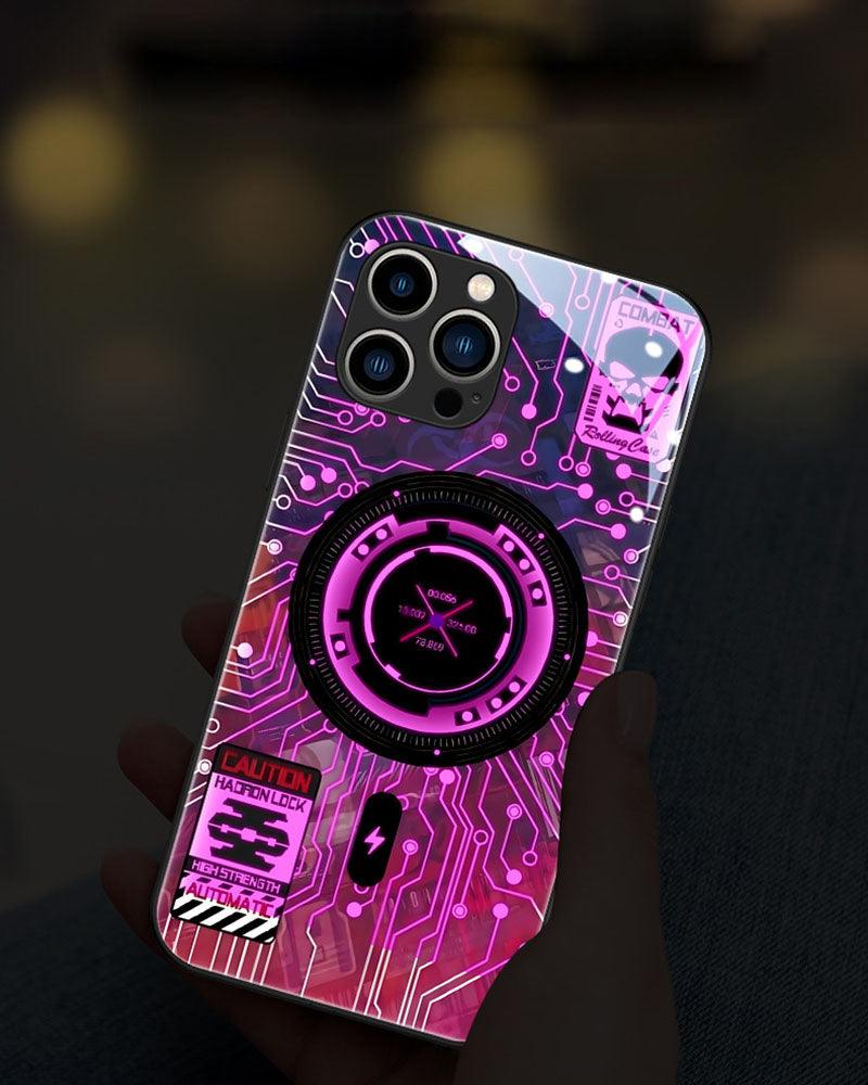 Appointment Time Cyber LED Flash Phone Case - Techwear Official