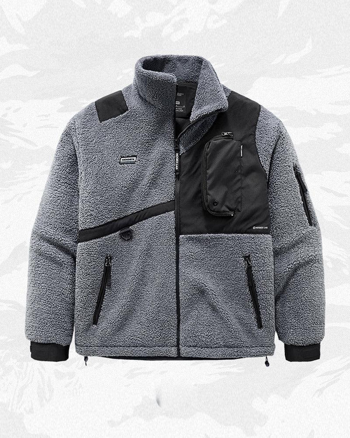 As A Black Bear Fleece Winter Tactical Jacket - Techwear Official