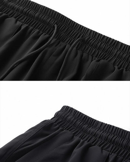 Summer Party Ice Silk Jogger Pants - Techwear Official