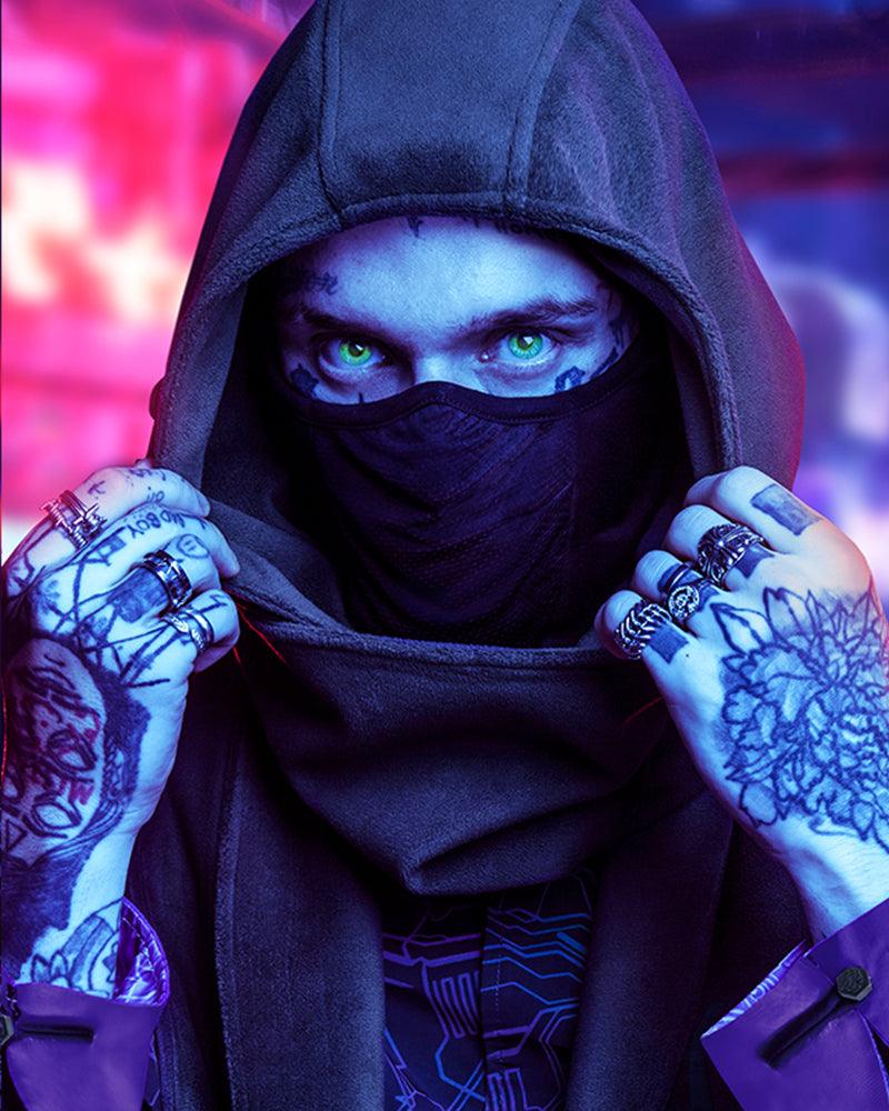 Cyberpunk Assassin Ninja Scarf And Mask – Techwear Official