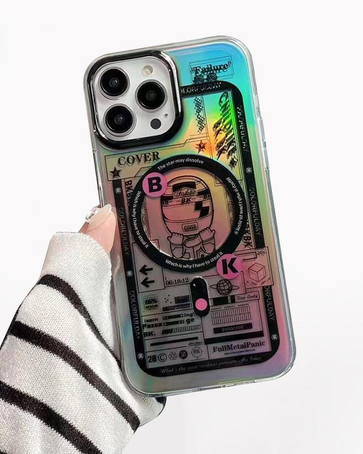 Astronaut Racer Laser Phone Case - Techwear Official
