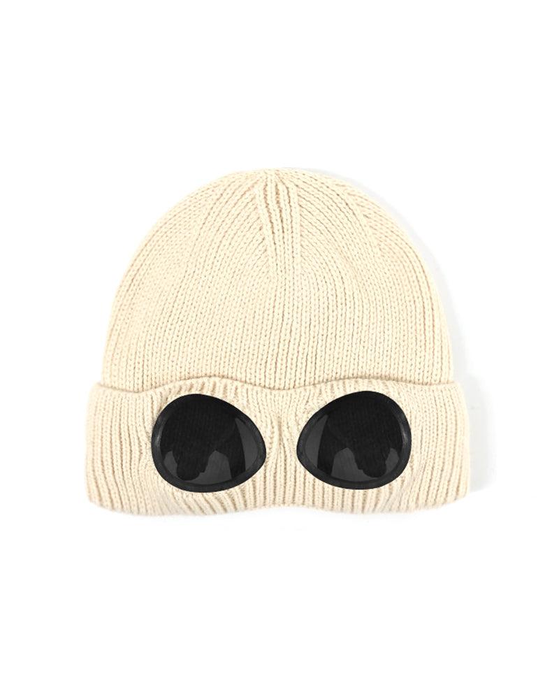 Aviator Sunglasses Knitted Futuristic Hat - Techwear Official