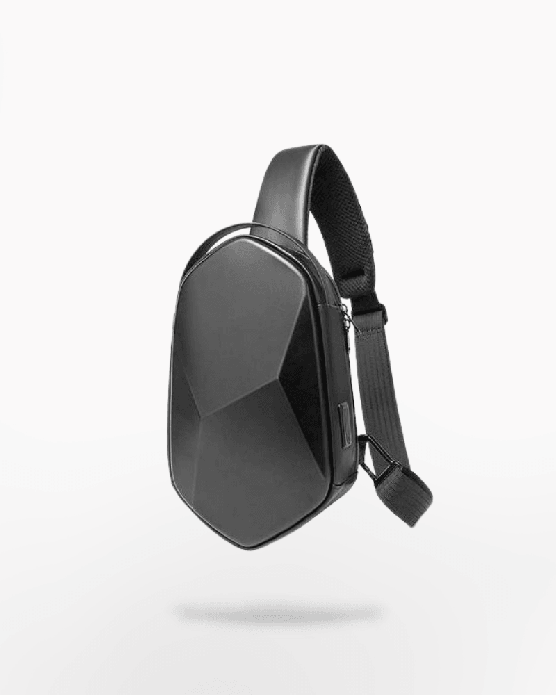 Technical Hard Shell Tech Hard Shell Polyhedron Sling Backpack – Techwear Official