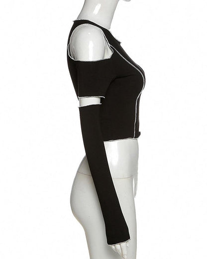 Catch My Drift Patchwork Top - Techwear Official