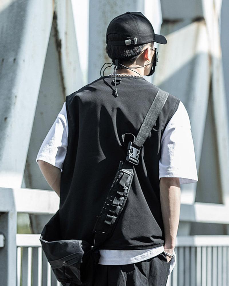 Change Your Focus Big Pocket Vest - Techwear Official