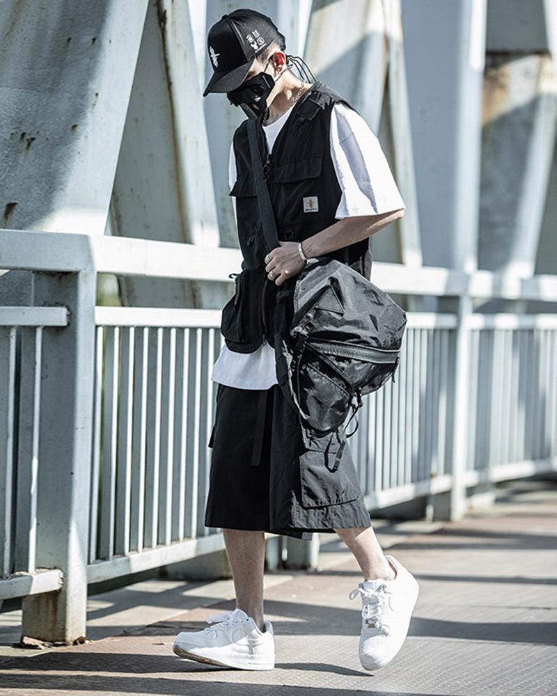 Change Your Focus Big Pocket Vest - Techwear Official