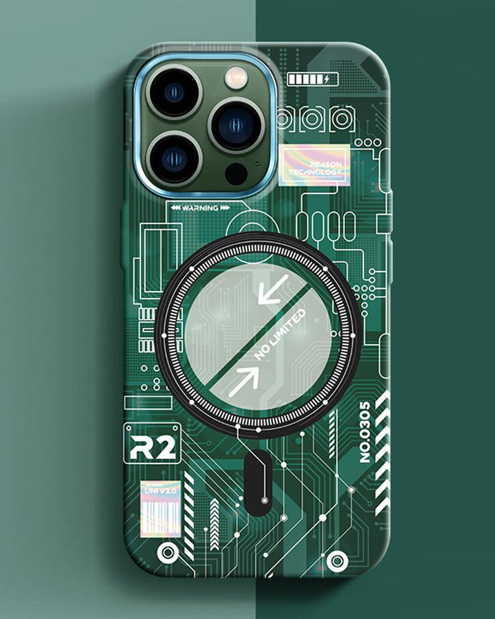 Circuit Noctilucent Phone Case - Techwear Official