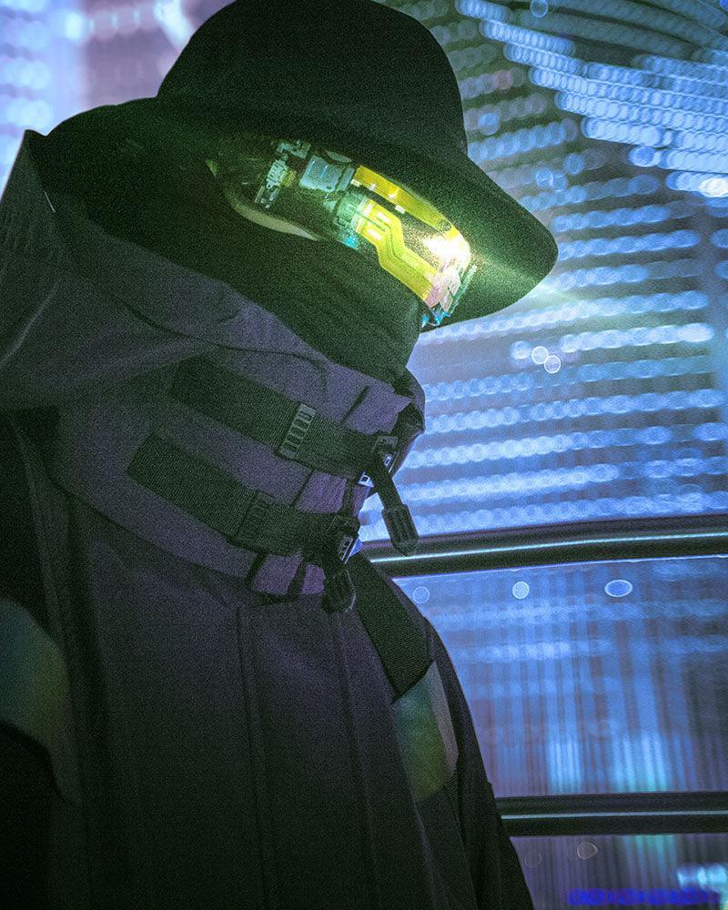 City Judge Cyberpunk Samurai Jacket - Techwear Official