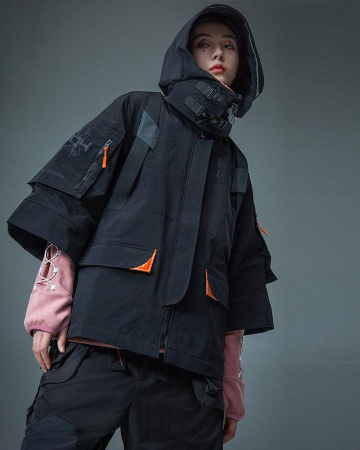 City Judge Cyberpunk Samurai Jacket - Techwear Official