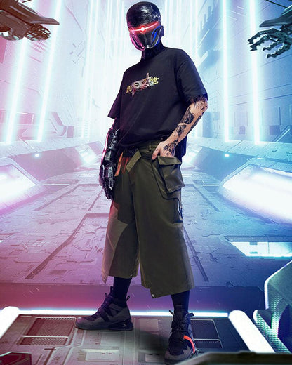 City Judge Cyberpunk Samurai Pants - Techwear Official
