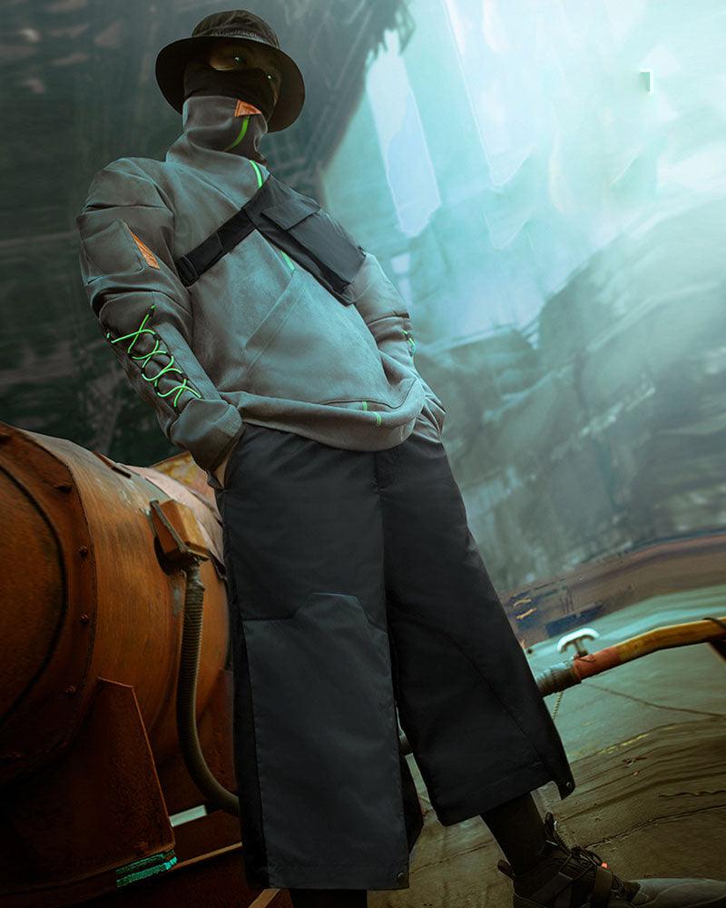 City Judge Cyberpunk Samurai Pants - Techwear Official