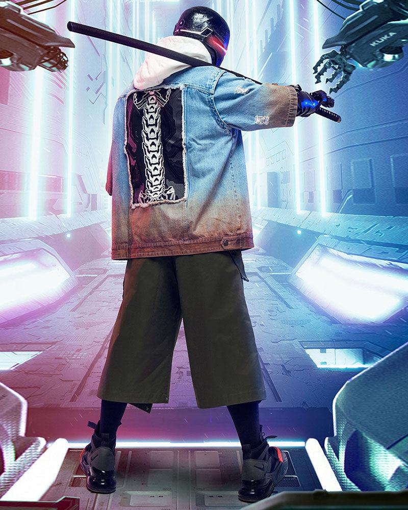 City Judge Cyberpunk Samurai Pants - Techwear Official