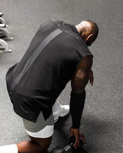 Sleeveless Mens Muscle Shirt,mens muscle fit t-shirt,sleeveless shirt,sleeveless shirt men,sleeveless muscle shirt,sleeveless running shirt,mens sleeveless shirt,sleeveless shirt vs tank top,sleeveless shirt mens