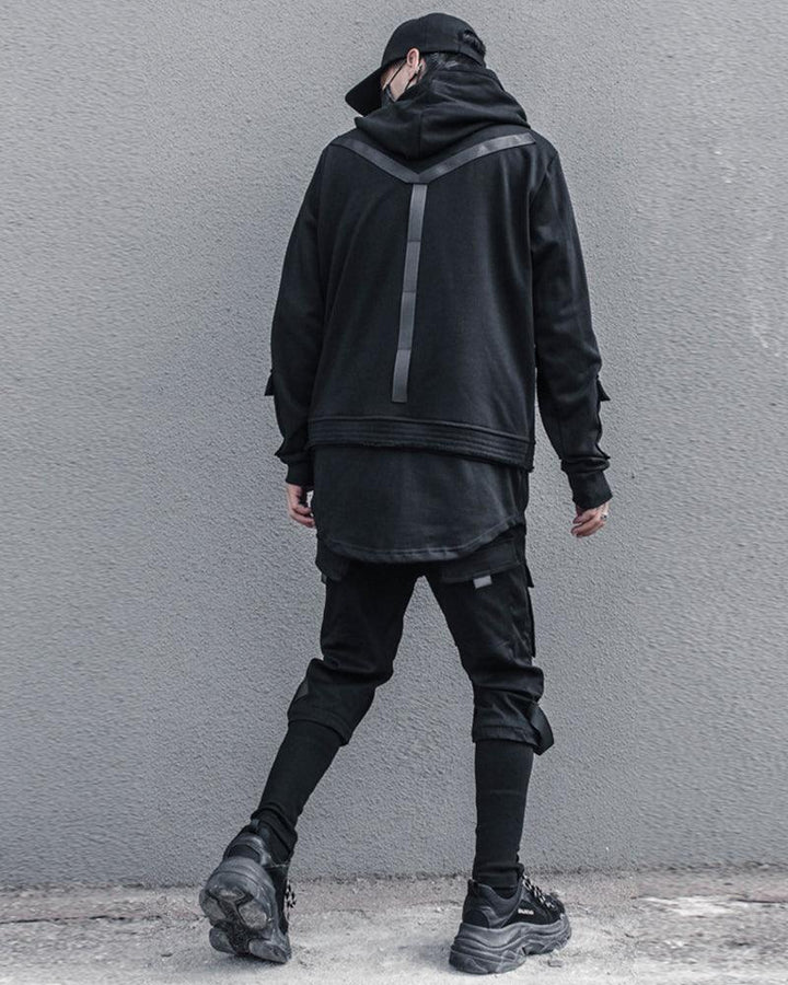 Clinging To You Dark Hoodie - Techwear Official