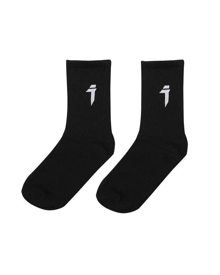 Cole Heart Chinese Characters Techwear Socks - Techwear Official