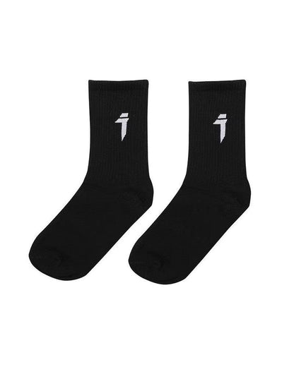 Cole Heart Chinese Characters Techwear Socks - Techwear Official
