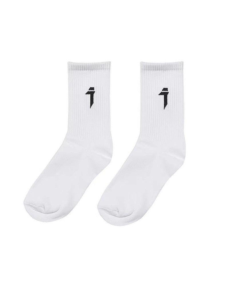 Cole Heart Chinese Characters Techwear Socks - Techwear Official