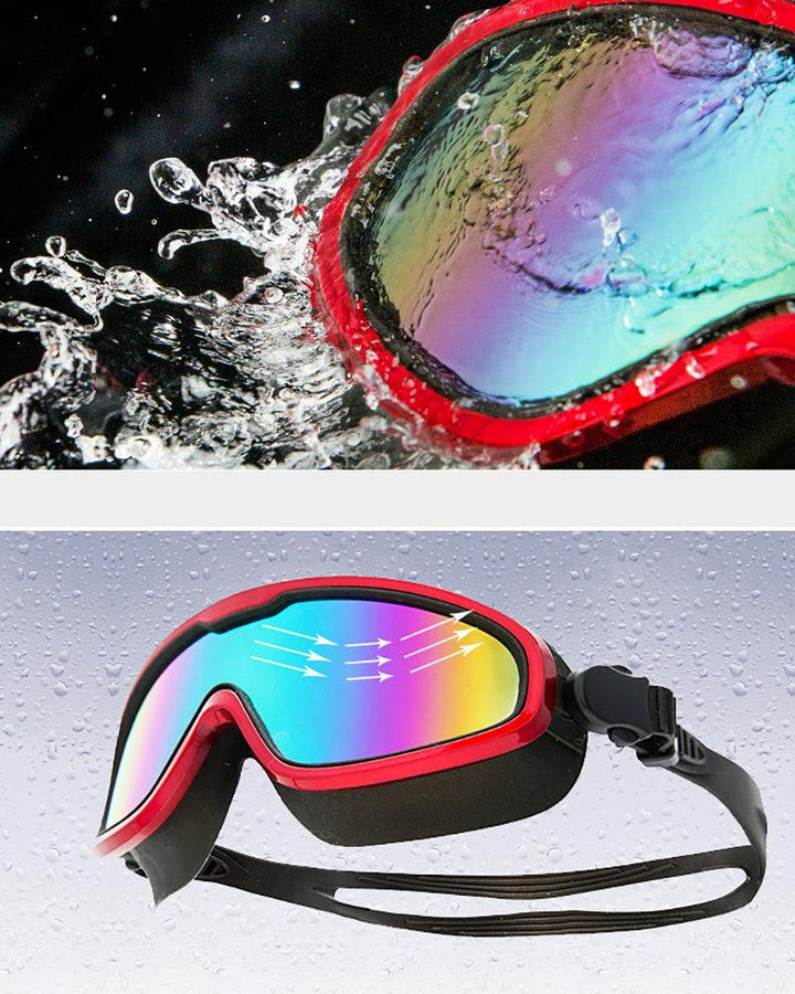 Color Large Frame Swimming Goggles - Techwear Official